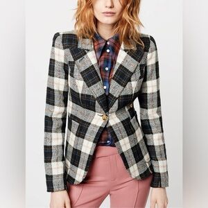 Smythe Duchess Blazer in Heritage Plaid